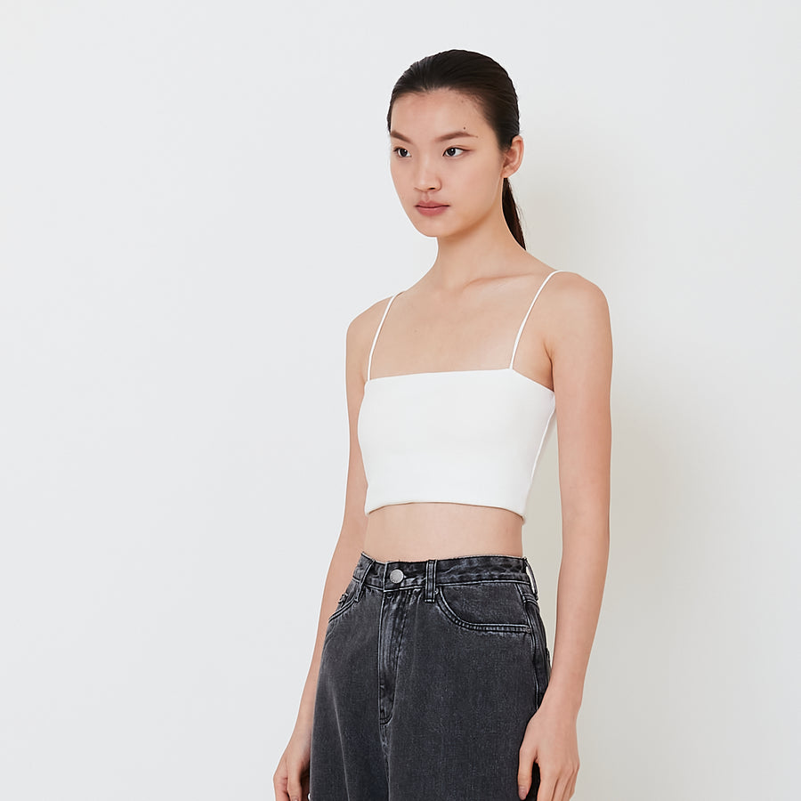 Women Padded Camisole - Off White - SW2501065A