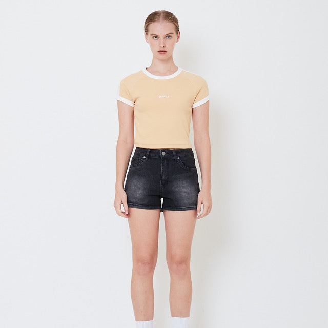 Women Contrast Cropped Top - SW2504070