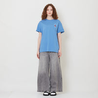 Women High Waist Long Jeans - Grey - SW2505096B