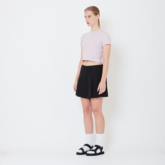 Women Pleated Skort - Black - SW2506112B