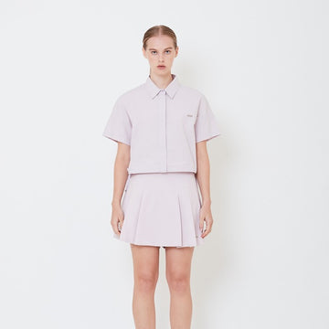 Women Cotton Shirt - Dusty Purple - SW2506115A