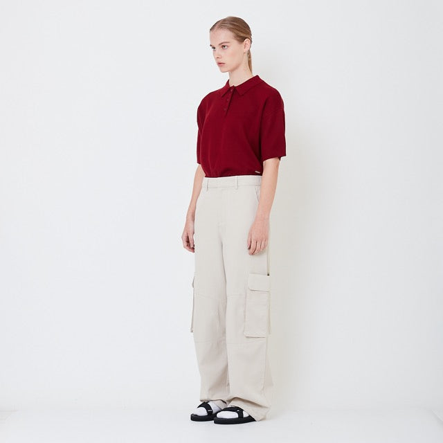 Women Cargo Pants - Khaki - SW2506117A