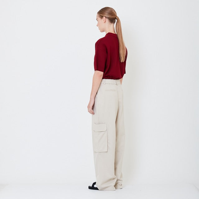 Women Cargo Pants - Khaki - SW2506117A