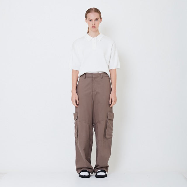 Women Cargo Pants - Grey - SW2506117B