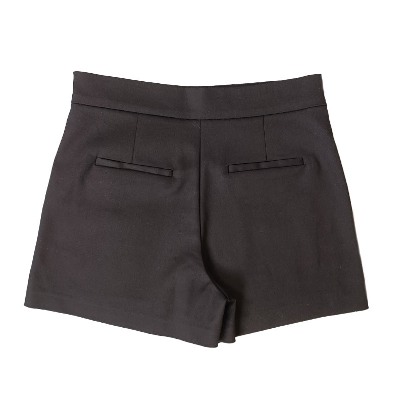 Women Stretch Shorts - Black - SW2506120B