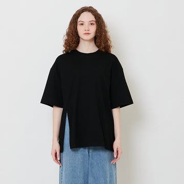 Women 2-Way-Fitting Top - Black - SW2508123B