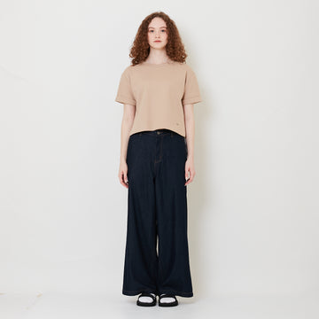 Women Straight Cut Jeans - Navy - SW2508129B
