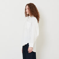 Women Oversized Shirt - Off White - SW2508239A