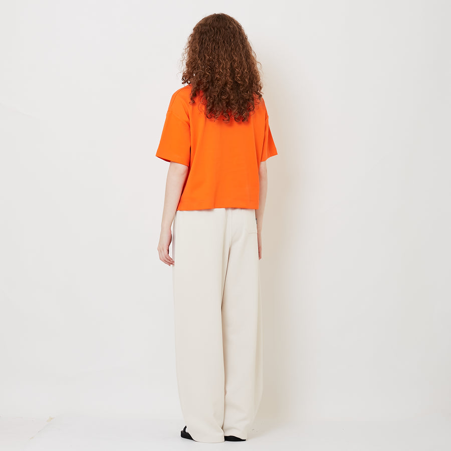 Women Barrel Leg Long Pants - Sand - SW2509142A