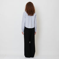 Women Wide-Leg Long Pants - Black - SW2509156B