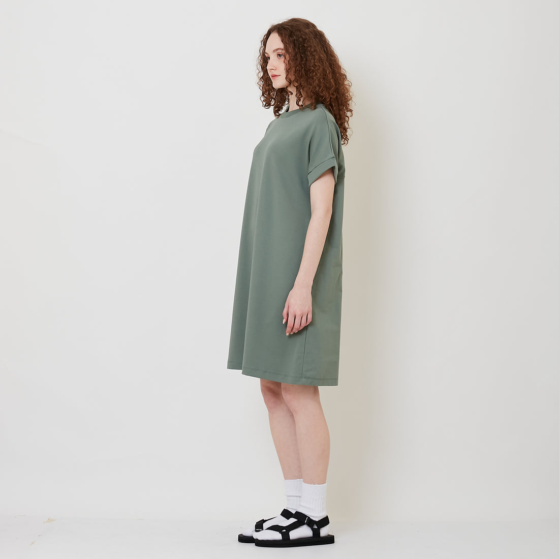 Women Combined Dress - Dark Green - SW2510162A