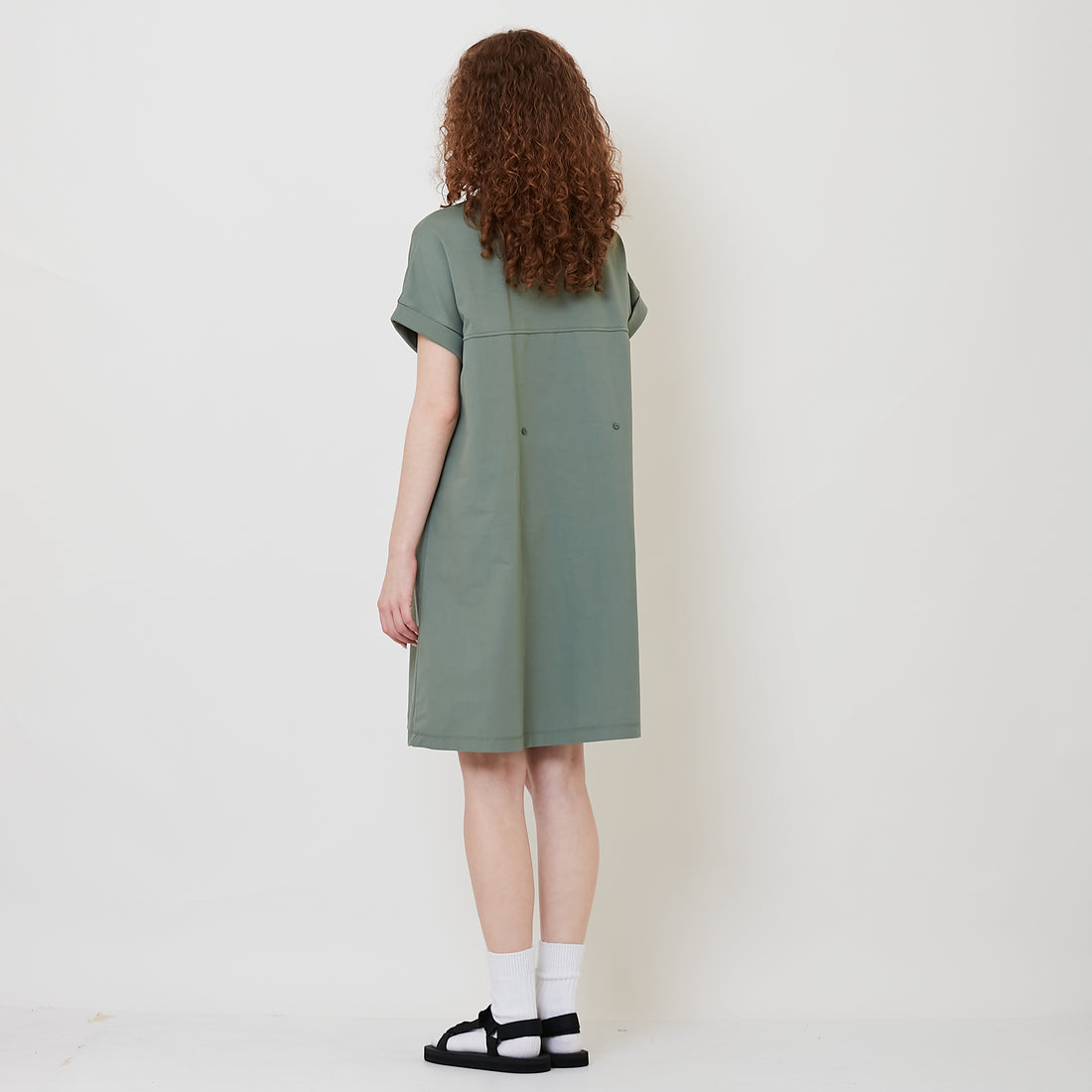 Women Combined Dress - Dark Green - SW2510162A