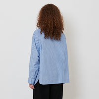 Women Long Sleeve Shirt - Blue - SW2510168B