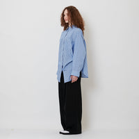 Women Wide-Leg Long Pants - Black - SW2510170B