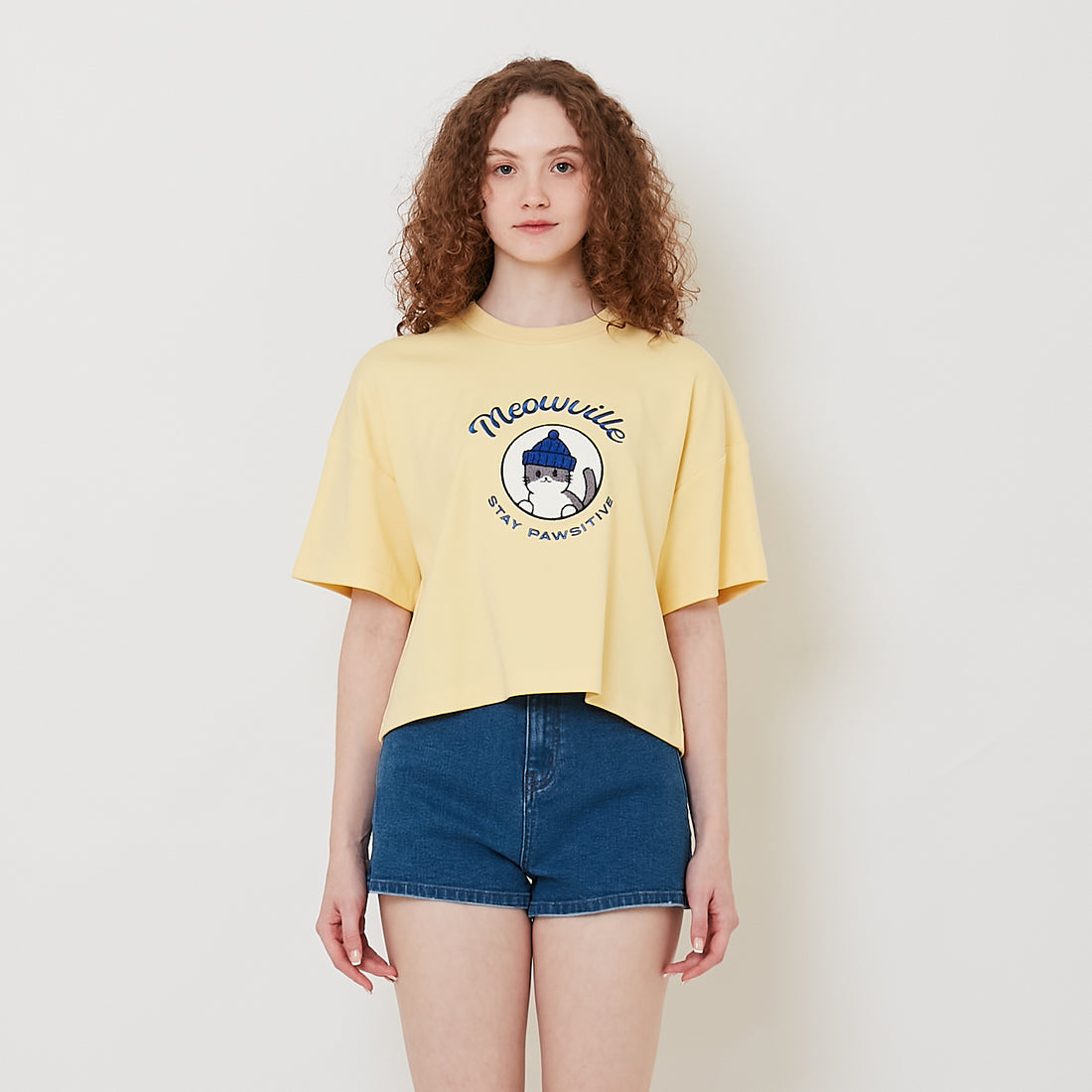 Women Embroidery Cropped Top - SW2511177