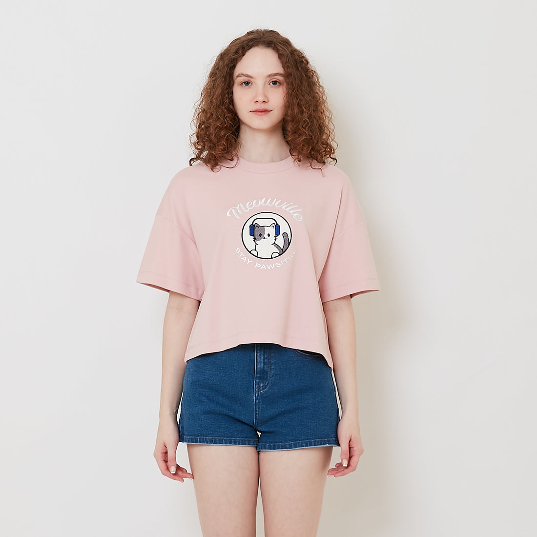 Women Embroidery Cropped Top - SW2511177