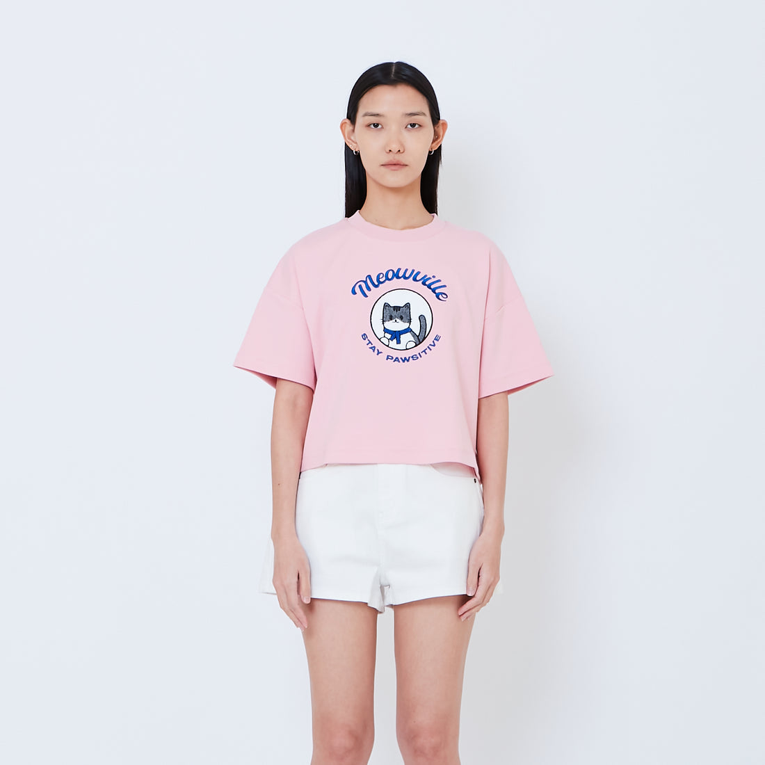 Women Embroidery Cropped Top - SW2511177