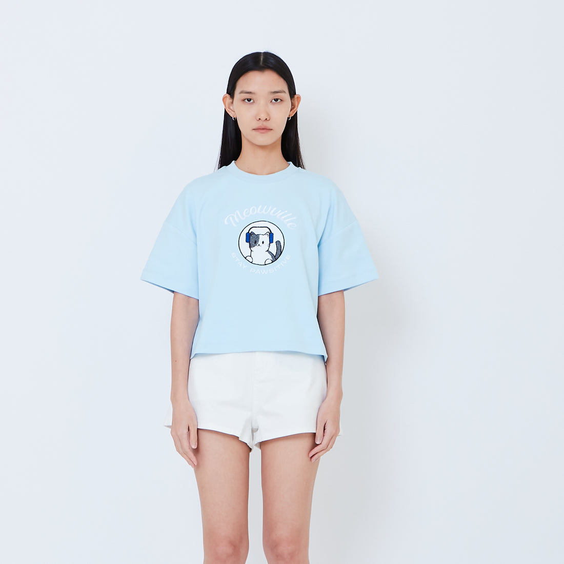 Women Embroidery Cropped Top - SW2511177