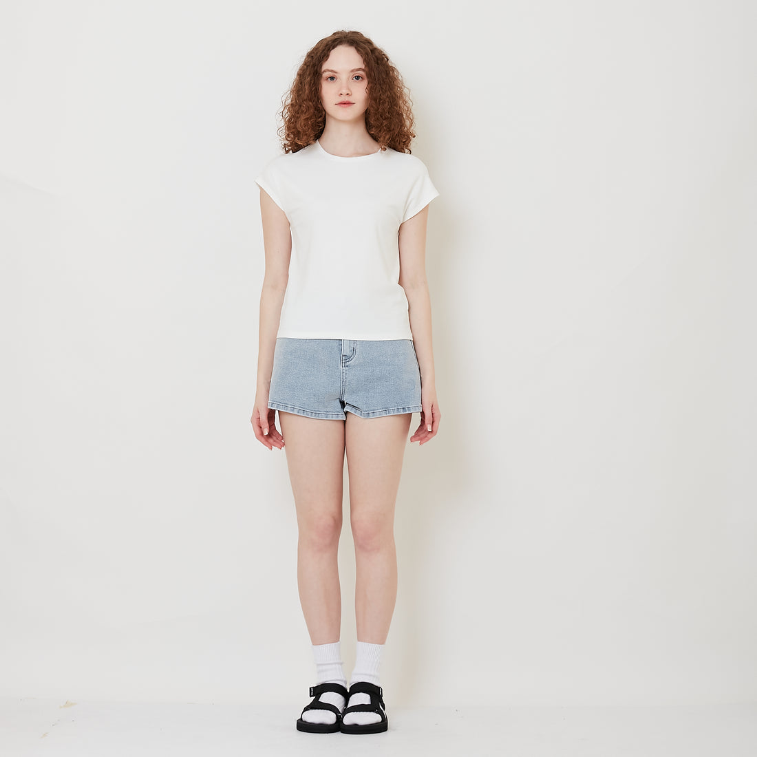Women Stretch Denim Shorts - SW2511188