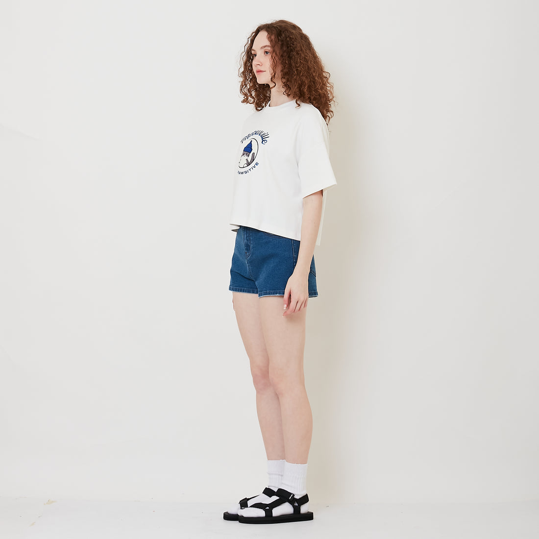 Women Stretch Denim Shorts - SW2511188
