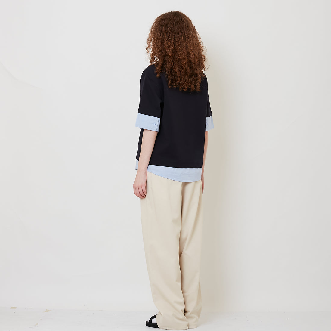 Women Drawstring Hem Pants - Light Khaki - SW2511197A