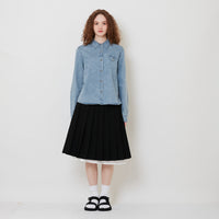 Women Midi Skirt - Black - SW2511201A