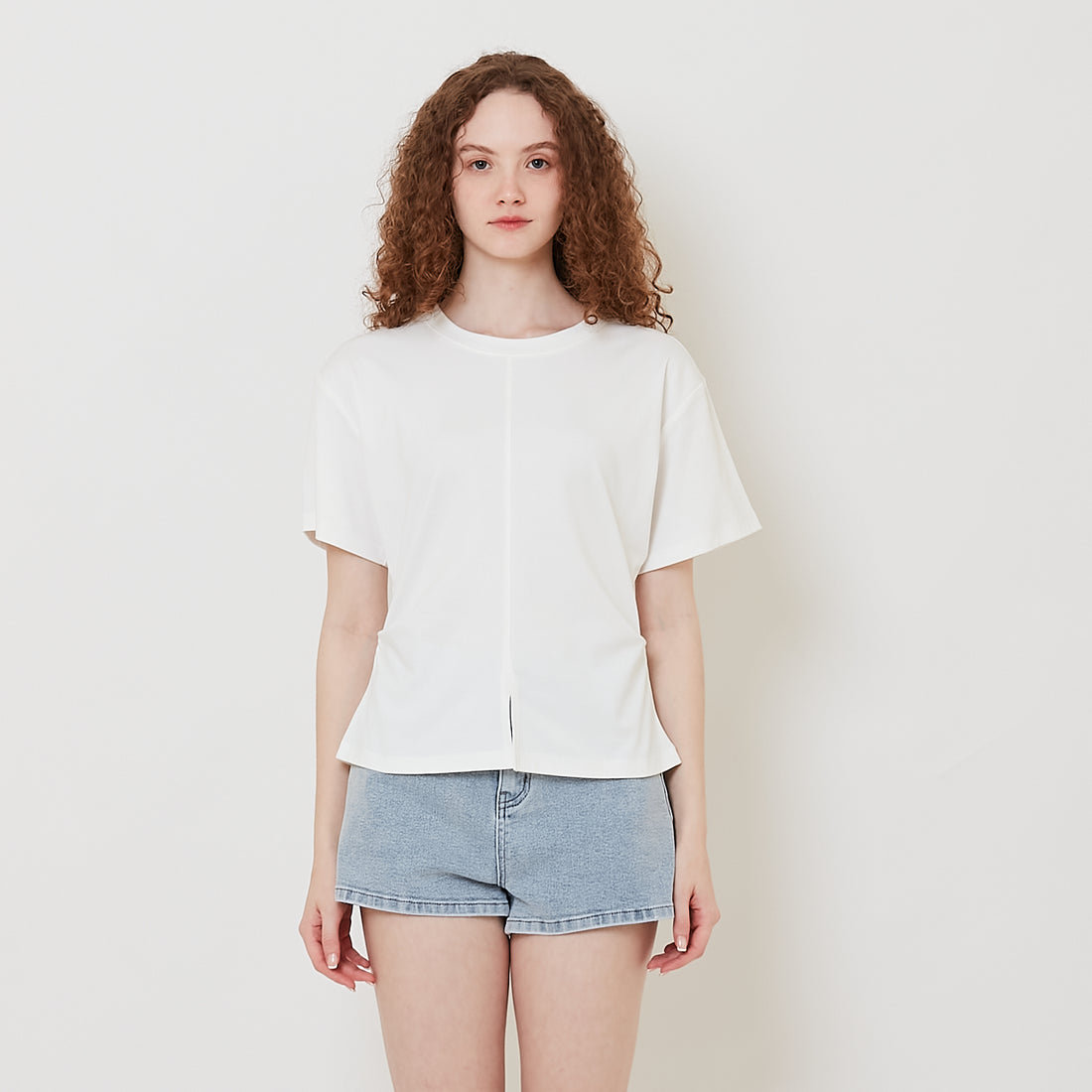 Women Waist Ruched Top - SW2512204