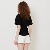 Women Waist Ruched Top - SW2512204