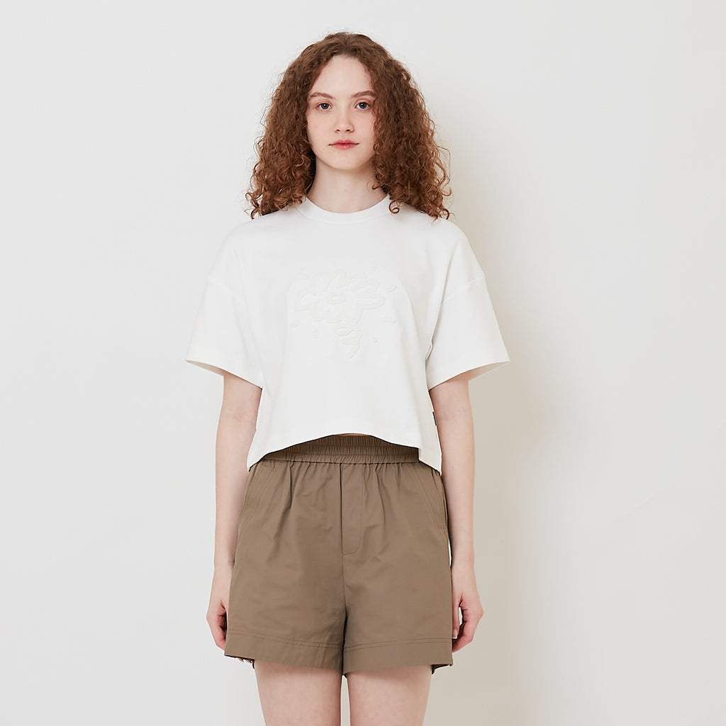 Women Embroidery Cropped Top - SW2512205