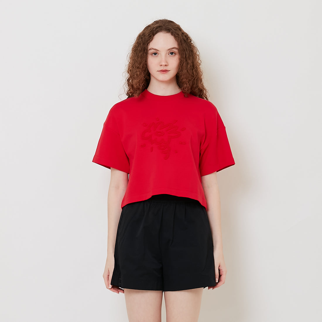 Women Embroidery Cropped Top - SW2512205