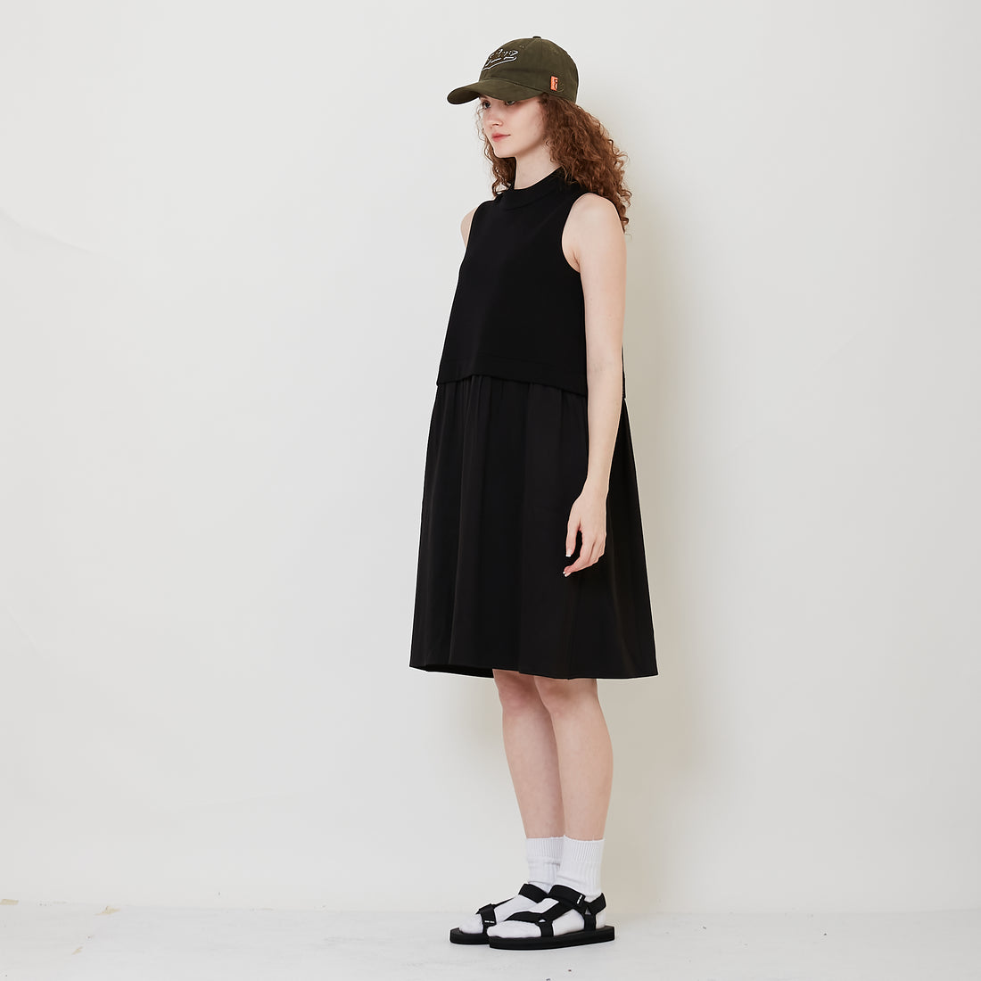 Women Combined Dress - Black - SW2512214B