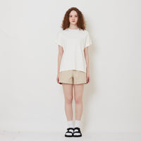 Women Shorts - Light Khaki - SW2512220A