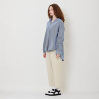 Women High Waisted Pants with Belt - Light Khaki - SW2512223A