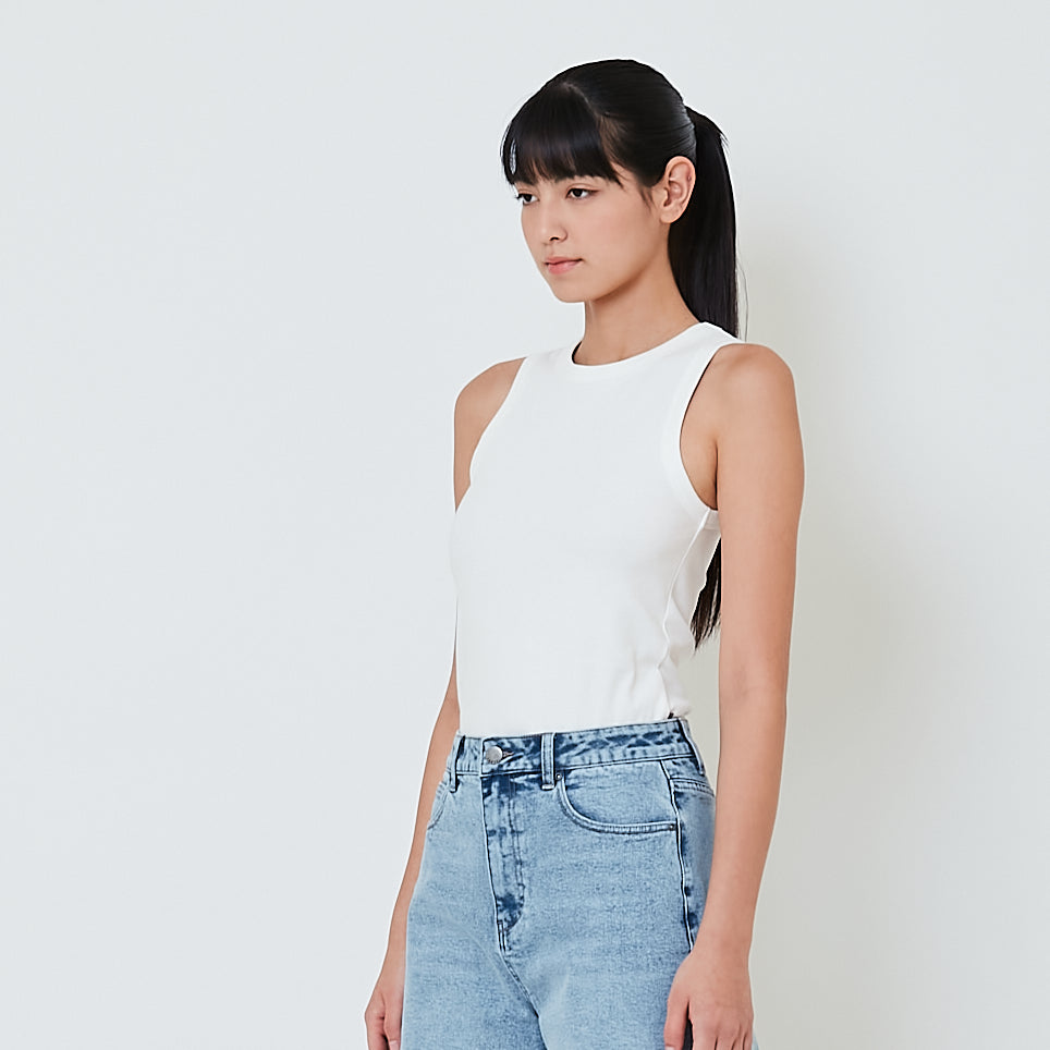 Women Ribbed Tank Top - SW2601001