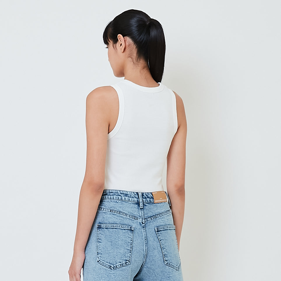 Women Ribbed Tank Top - SW2601001