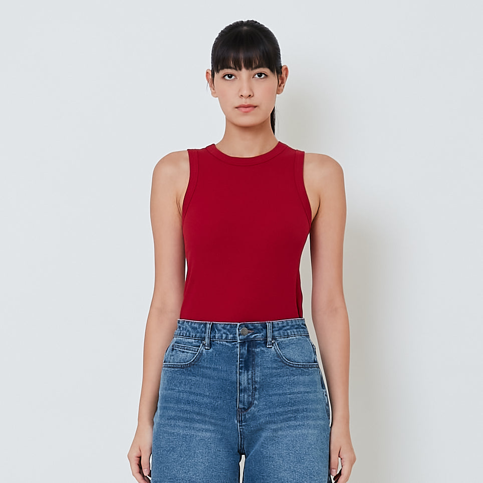 Women Ribbed Tank Top - SW2601001