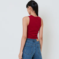 Women Ribbed Tank Top - SW2601001
