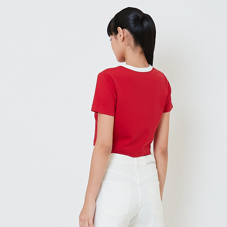 Women Embroidery Cropped Top - SW2601002