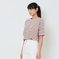 Women Striped Cropped Top - SW2601003