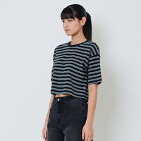 Women Striped Cropped Top - SW2601003