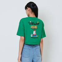 Women Graphic Boxy Top - SW2601004