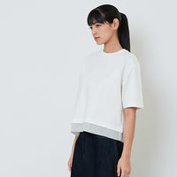 Women Combined Top - Off White - SW2601010A