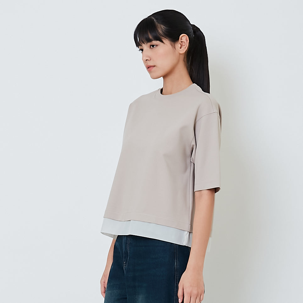 Women Combined Top - Khaki - SW2601010C