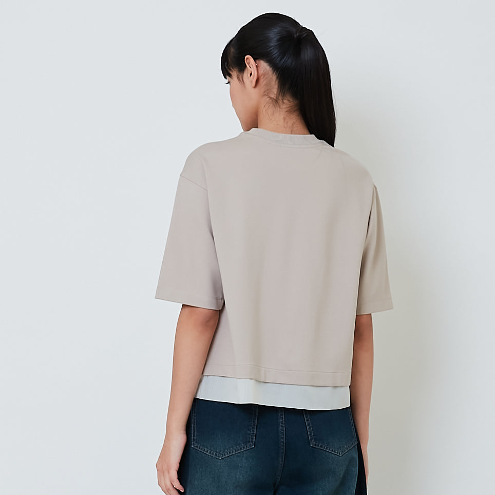Women Combined Top - Khaki - SW2601010C