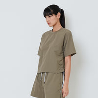 Women Nylon Top - Khaki - SW2601015C
