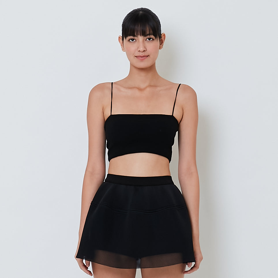 Women Padded Camisole - Black - SW2601031C