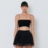 Women Padded Camisole - Black - SW2601031C