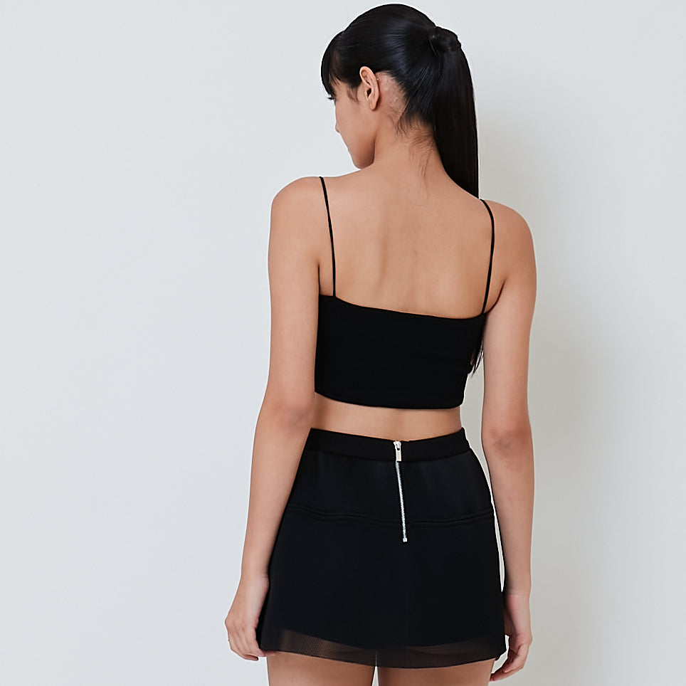 Women Padded Camisole - Black - SW2601031C
