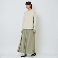 Women Elastic Waist Long Pants - Green - SW2602047A