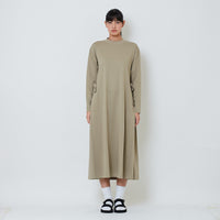 Women Loose Maxi Dress - Green - SW2602050A